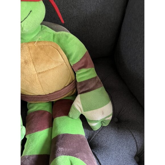 Nickelodeon Teenage Mutant Ninja Turtles Plush Doll Toy Raphael Large 24” - Picture 15 of 16